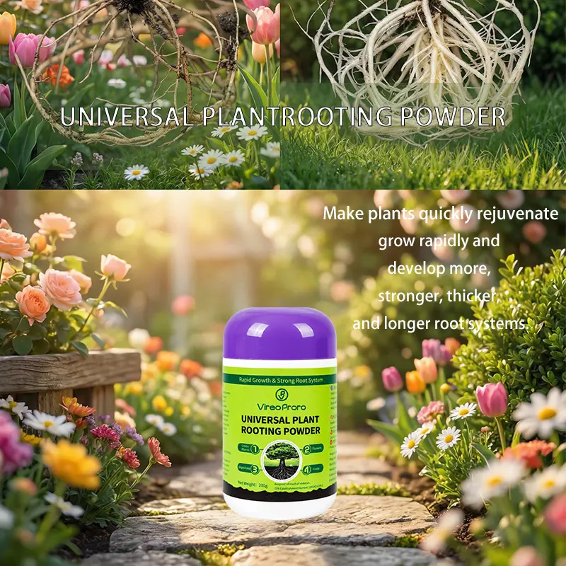 E08 Rooting Hormone Powder for Plant Cuttings | Root Stimulator Powder for Indoor and Outdoor Plants