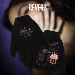 [REVERB] Liv Purple 1.1 Heartbreak Tour Graphic Hoodie, Pop Star Inspired Black Hoodie, Unisex Oversized Streetwear, Concert Era Pullover