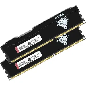 16GB (8GBx2) DDR3 1866MHz (PC3 14900) CL13 Desktop Memory 240Pins 1.5V Non-ECC Unbuffered Ddr3 UDIMM RAM - Black