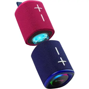 2 in 1  Split  Speaker, Color Blocking  Dual Splittable Portable  Speaker 20W Loud Stereo Sound,  V5.3, 24H Playtime, True  Stereo for  Outdoor