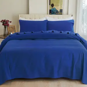 Mocassi 4-Piece Cotton Flannel Sheet Set - 100% Turkish Cotton