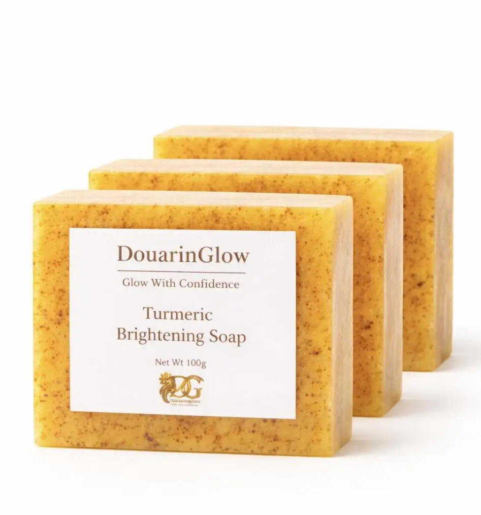 Turmeric Brightening Soap Gentle Cleaning Moisturizing Daily Body Care Body Wash