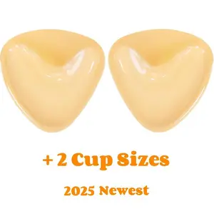 Push Up Sticky Inserts - Ultra Lift Double SideAdhesive Bra Pads for Women SnowyReusableInstant Boost Enhancers for Swimsuits SportsBra8 Daily Wear summer bralette