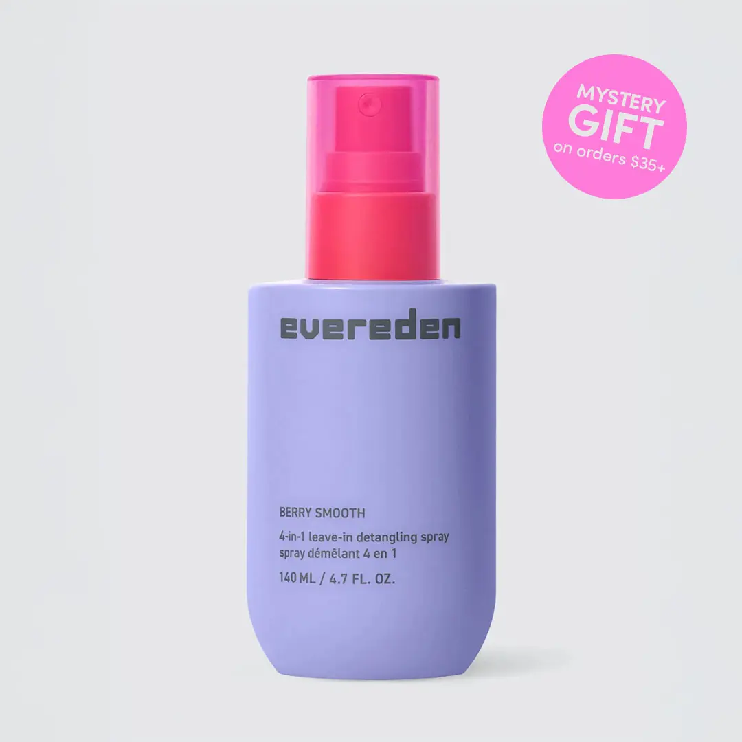 Evereden – Berry Smooth 4-in-1 Detangling Spray | Kids Leave-In Hair Mist | For Ages 3+