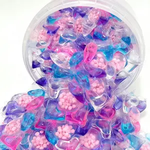 5D Laundry Clean Pods Five-In-One Upgrade Version, 1 Bag 10pcs/30pcs/50pcs/380g/bucket, Antibacterial Deodorizer, Strong Stain Removal, Laundry Detergent Pods