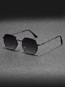 Men's Vintage Metal Frame Glasses, Trendy Casual Glasses for Everyday Use, Fashion Accessories for Outdoor Activities, Stylish Glasses