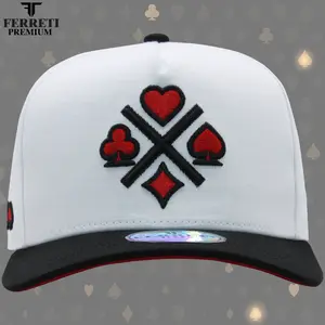 FERRETI HATS PREMIUM FT31 4 Ases Baseball Cap
