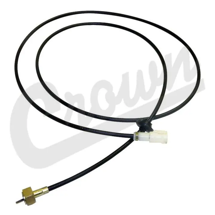 Motor Speedometer Cable for 1987-1990 Jeep Wrangler - Black