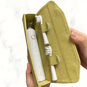Universal Travel Toothbrush Box, Durable Fabric Protection Case, Compact Portable Design, Ideal for Travel and Home Use