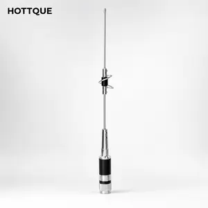 CR-77 Dual Band VHF/UHF Mobile Radio Antenna, 144/430MHz Compact Vehicle Ham Radio Antenna with PL-259 Threaded Connector for Car Truck Jeep SUV RV Off-Road Communication