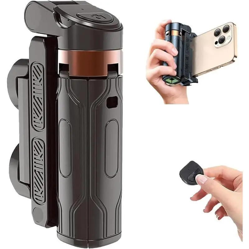 Portable Selfie Stick Tripod, 360° Rotatable Phone Stand, Rotating Stand, Bluetooth-compatible Remote Control Mini Tripod Stick, Suitable for Selfies, Vlogging, Landscape Photography