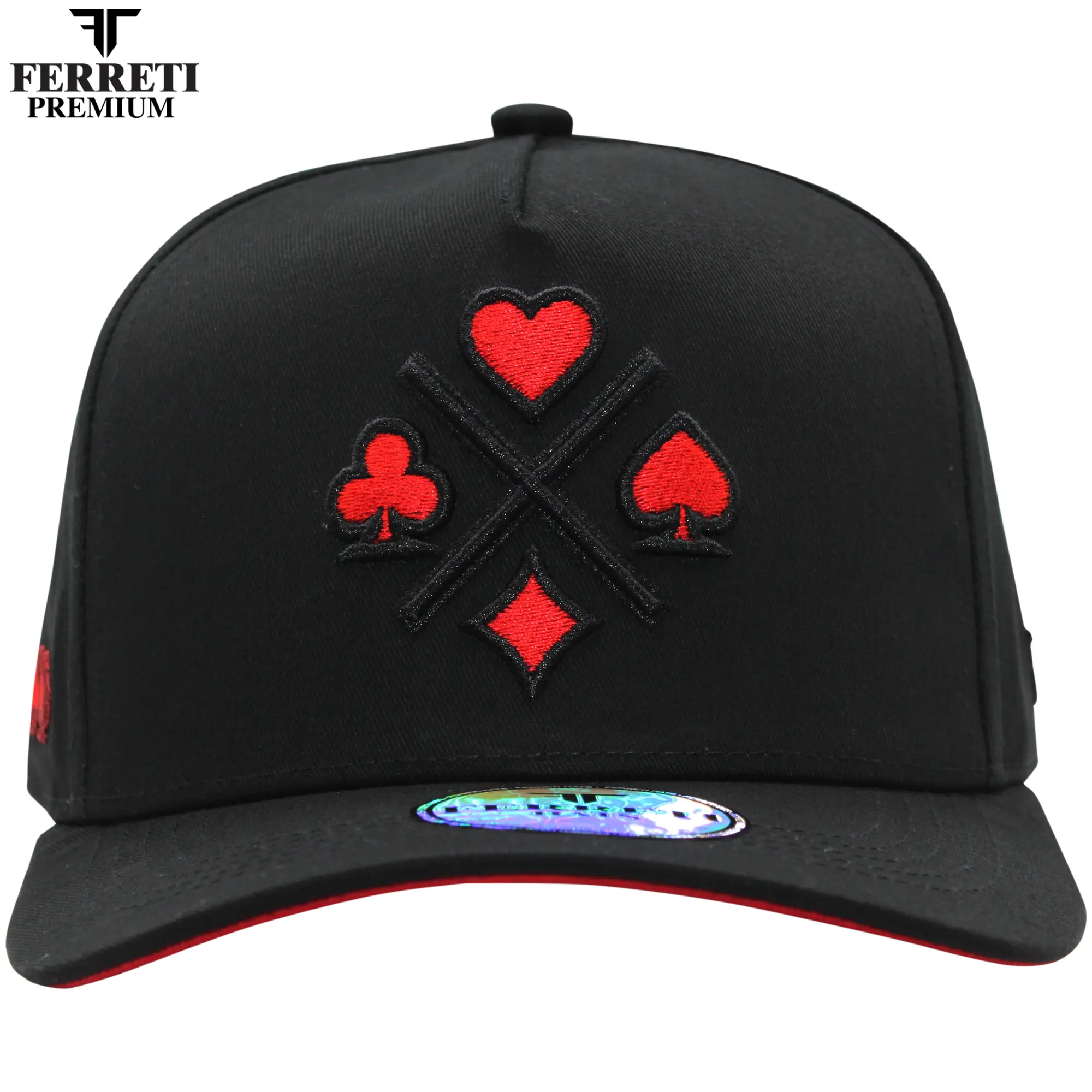FERRETI HATS PREMIUM FT31 4 Ases - Classic Cap For Men