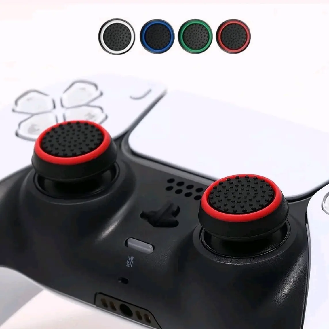 Controller Pro Thumb Grips Gaming Console Accessories (Improves Accuracy) (Improves Grip) Compatible with XBX/PlayStation/Switch Pro Controllers.  Durable Game Console Gaming Video Games