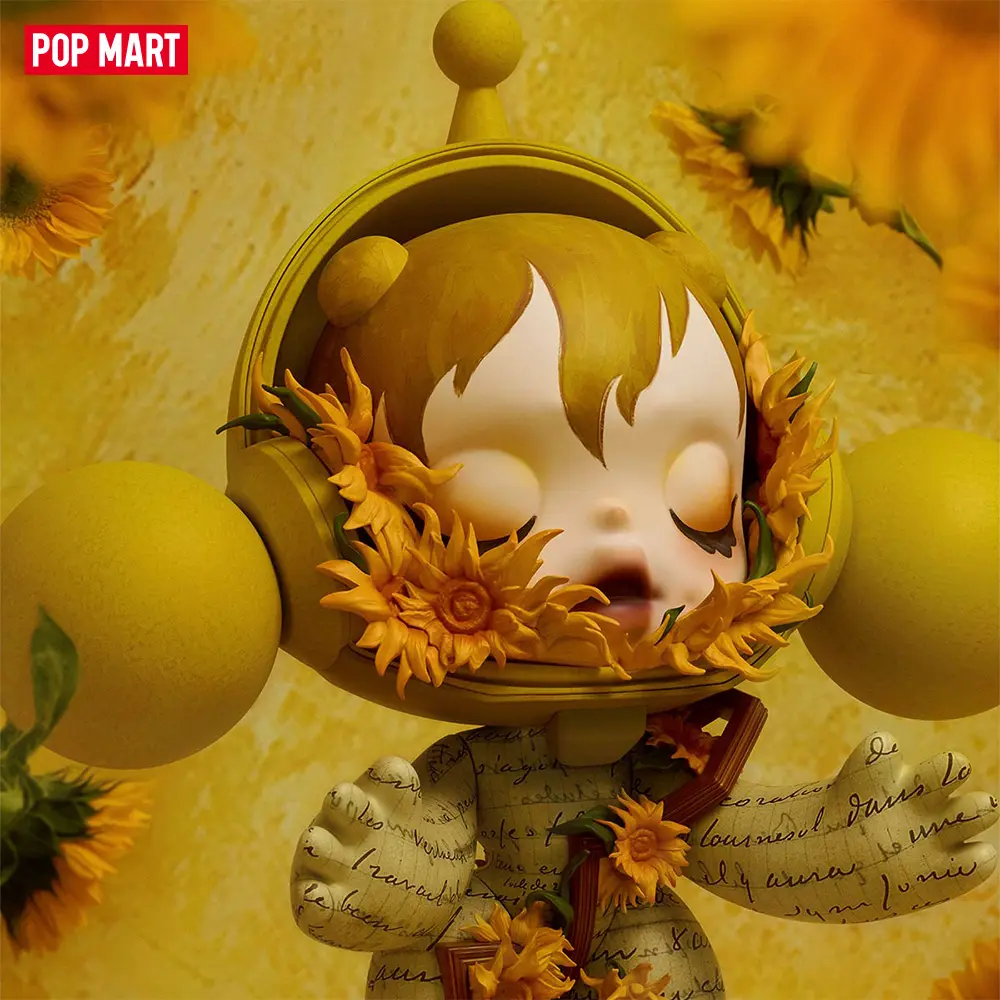 MEGA α SKULLPANDA 1000% Van Gogh Museum Sunflowers MEGA α SKULLPANDA 1000% Van Gogh Museum Sunflowers