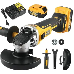 DEWALT DCG405NT 18V/20V MAX Brushless Cordless Angle Grinder 125mm, 9000RPM, Li-ion Powered for Cutting, Grinding & Polishing