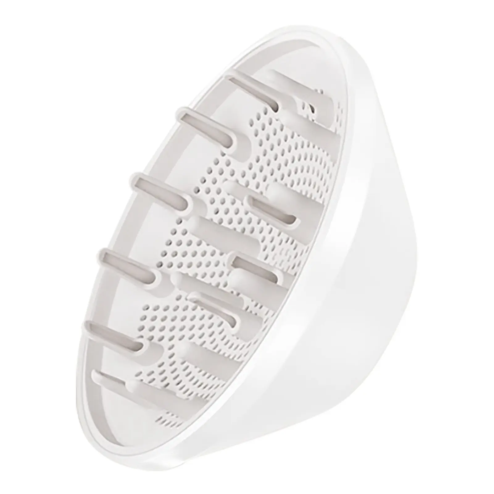 Compact Hair Dryer Diffuser Attachment for Women, White ABS-Infused Durable Accessory for Home & Travel Use (Hair Dryer Accessories), Accessories For Women