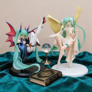 Angel & Demon Anime PVC Figure Statue Model, Action Figurine for Collectors, Bookshelf Decoration, Car Ornament, Collectible Role Play Toy, Home Office Decor, Ideal Gift