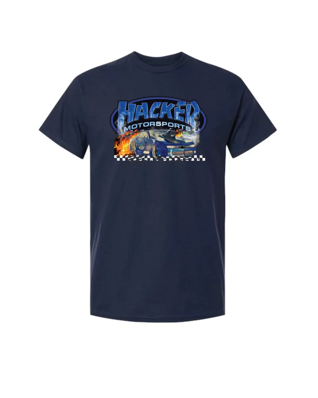 Hacker Tee Navy