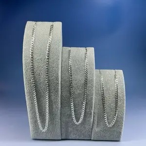 Italian made sterling silver 4.7mm Cuban Necklace - 20, 22 & 24 inch! Local pick up & shipping