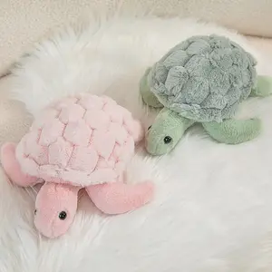 Cute Turtle Design Plush Toy, 1 Count Soft Stuffed Marine Animal Doll, Sea Turtle Plushie, Appease Doll for Children Birthday Gift, Gift for Her, Girl's Gift, Soft Cuddly Gift, Soft Stuffed Animals, Stuffed Animal Gifts