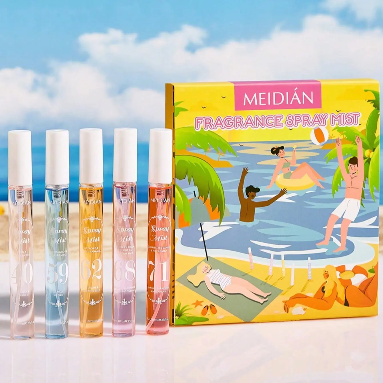Brazilian Aroma Spray, Limited Edition Portable Multi-Layer Happiness Boosting Spray, Long-Lasting Natural Fresh Premium Quality Fragrance Gift, Fragranced Perfume, Daily Fragrance
