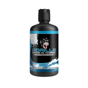 Gorilla Mode Liquid Glycerol Pre-Workout - Hydrating Pre-Workout Formula for Intense Pumps - Intramuscular Hyper-Hydration - 33 FL OZ (Unflavored)