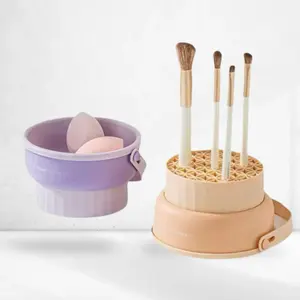 Makeup brush cleaner Makeup brush cleaner