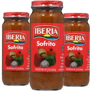 Iberia Sofrito Seasoning, 12 oz, Pack of 3, Rich Flavor Cooking Sauce for Staples & Cooking Needs