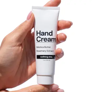 [Nothing Else] Nilotica Shea Butter Hand Cream - Preservative-Free Waterless Organic Ultra Rich Hand Lotion - Sensitive Skin Fast Absorbing Natural Moisturizer