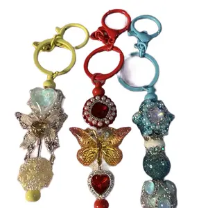 Live Claims Fancy Keychains & Super Fancy Pens - Assorted Beads with Unique Designs and Decorative Elements