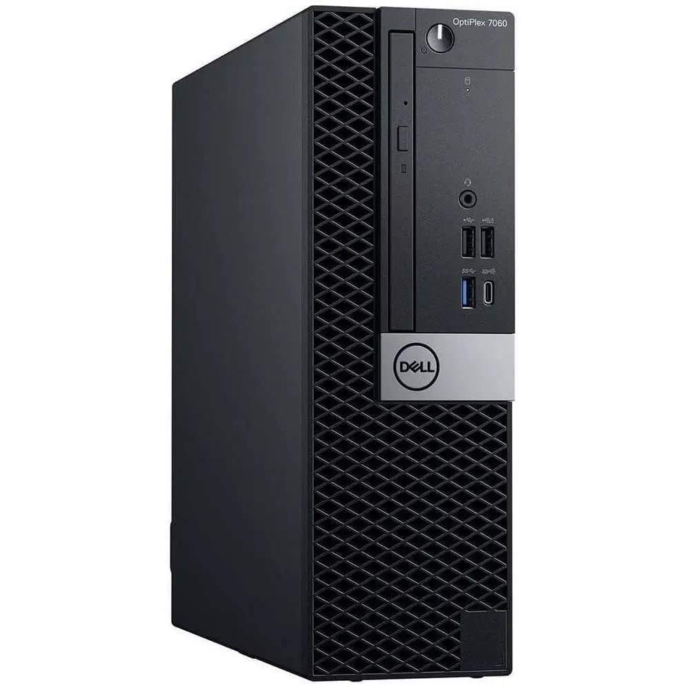 DELL Optiplex 7060 SFF Desktop Computer PC | Intel 8th Gen i7-8700 (6 Core) | 16GB DDR4 Ram New 1TB NVMe M.2 SSD | Built-in WiFi & Bluetooth | Windows 11 Pro | Wireless Keyboard & Mouse (Renewed)