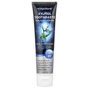 Xyloburst Xylitol Toothpaste with Hydroxyapatite, Cool Mint, 4 oz (113 g)