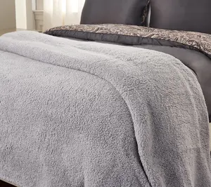 120x120 Oversized Sherpa Blanket by Jill Martin