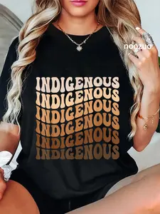100% Cotton Native American Heritage American Indian Indigenous T-Shirt