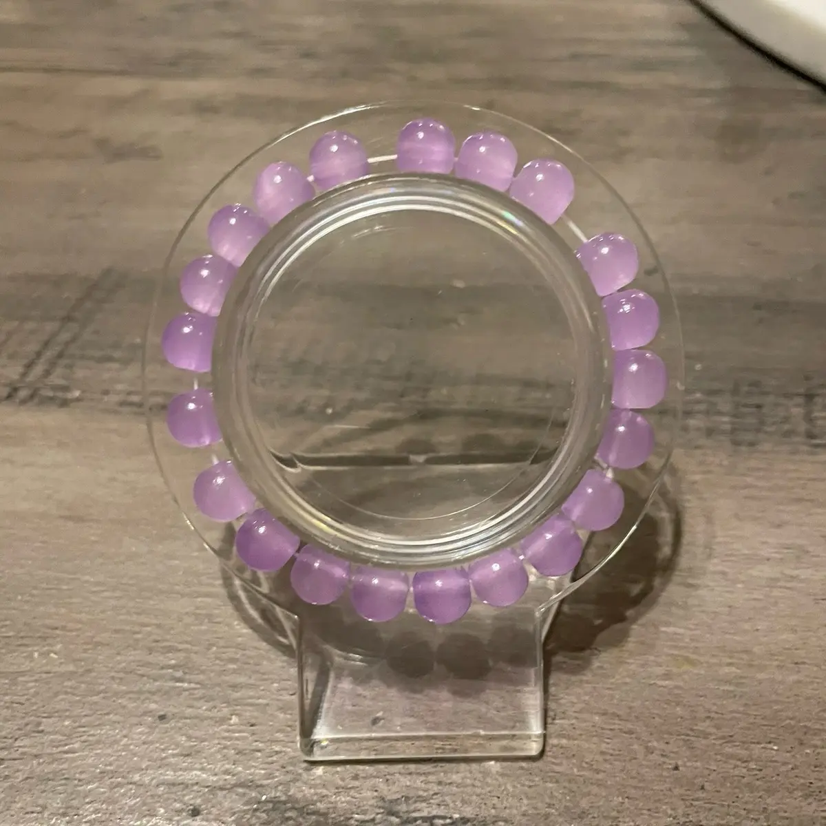 light purple 8mm bracelet