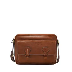 Fossil Men's Bennett Leather Courier