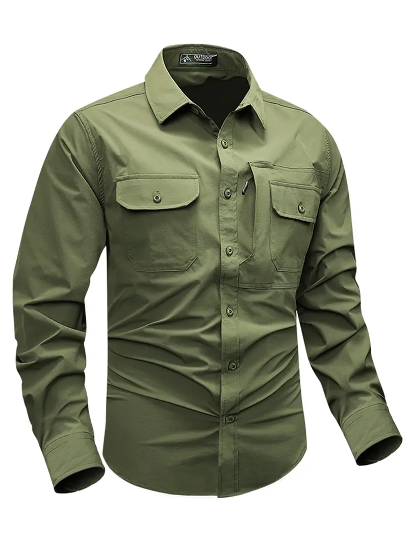 military fold long sleeve shirt - TikTok Shop