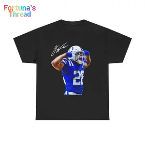 Jonathan Taylor Tee Shirt Adult Sizing Size Fit100% Cotton S-5XL