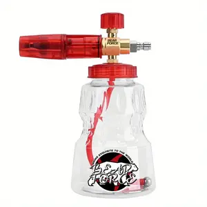 Pressure Washer Foam Cannon, Foam Generator with 1/4" Quick Connector & 1.25mm Nozzle, Snow Foam Lance for Car Washing & Maintenance, Foam Spray Lance