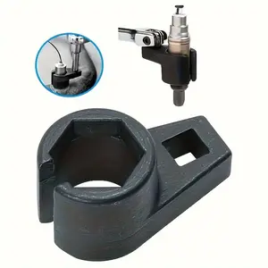 2 Pcs Oxygen Sensor Socket, Sensor Socket 3/8" Drive 7/8" 22mm, Offset Oxygen Sensor Wrench Removal Tool, Professional Manual Removal Tool Auto Parts