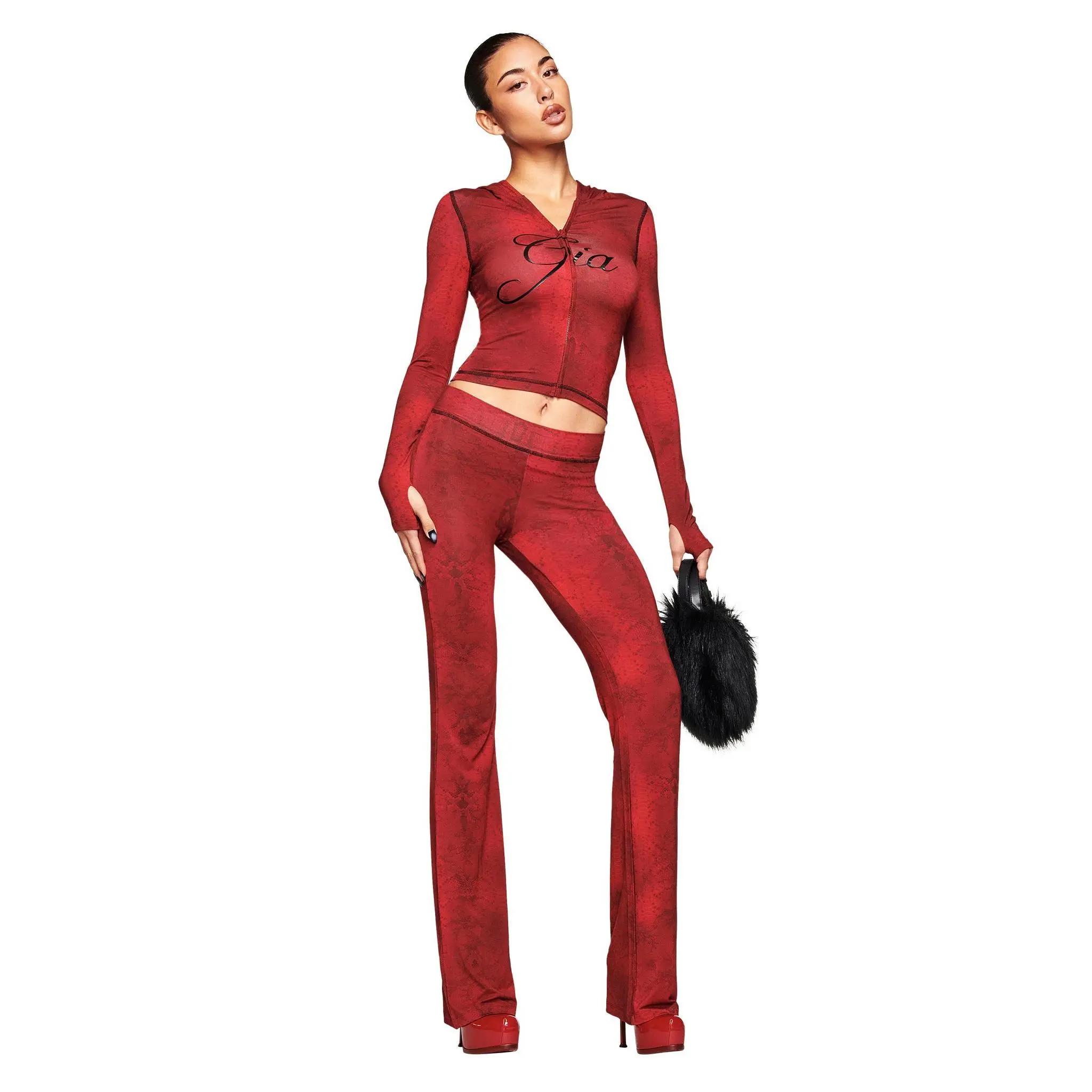 Red set i am gia - TikTok Shop