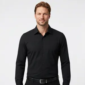 Stretch Slim Fit Long Sleeve Button Down