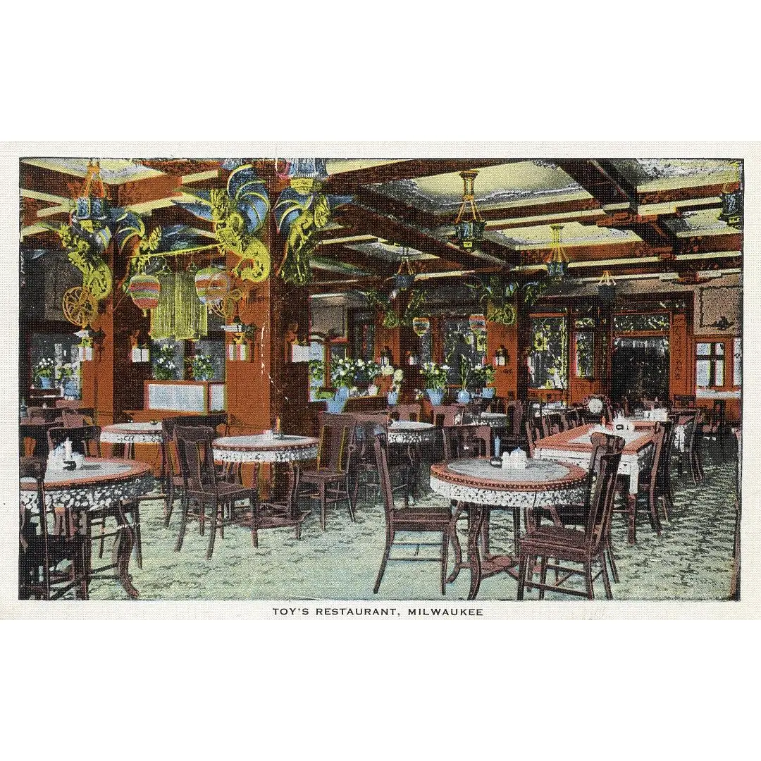 Toy's Restaurant, Milwaukee, WI [Postcard]