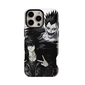 Death Note L & Ryuk Anime Phone Case for iPhone | Cool Dark Style Design for iPhone 17 16 15 14 13 12 11