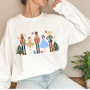 Nutcracker Sweatshirt - Christmas Nutcracker Sweatshirt - Nutcracker Ballet Sweater - Christmas Party Sweater