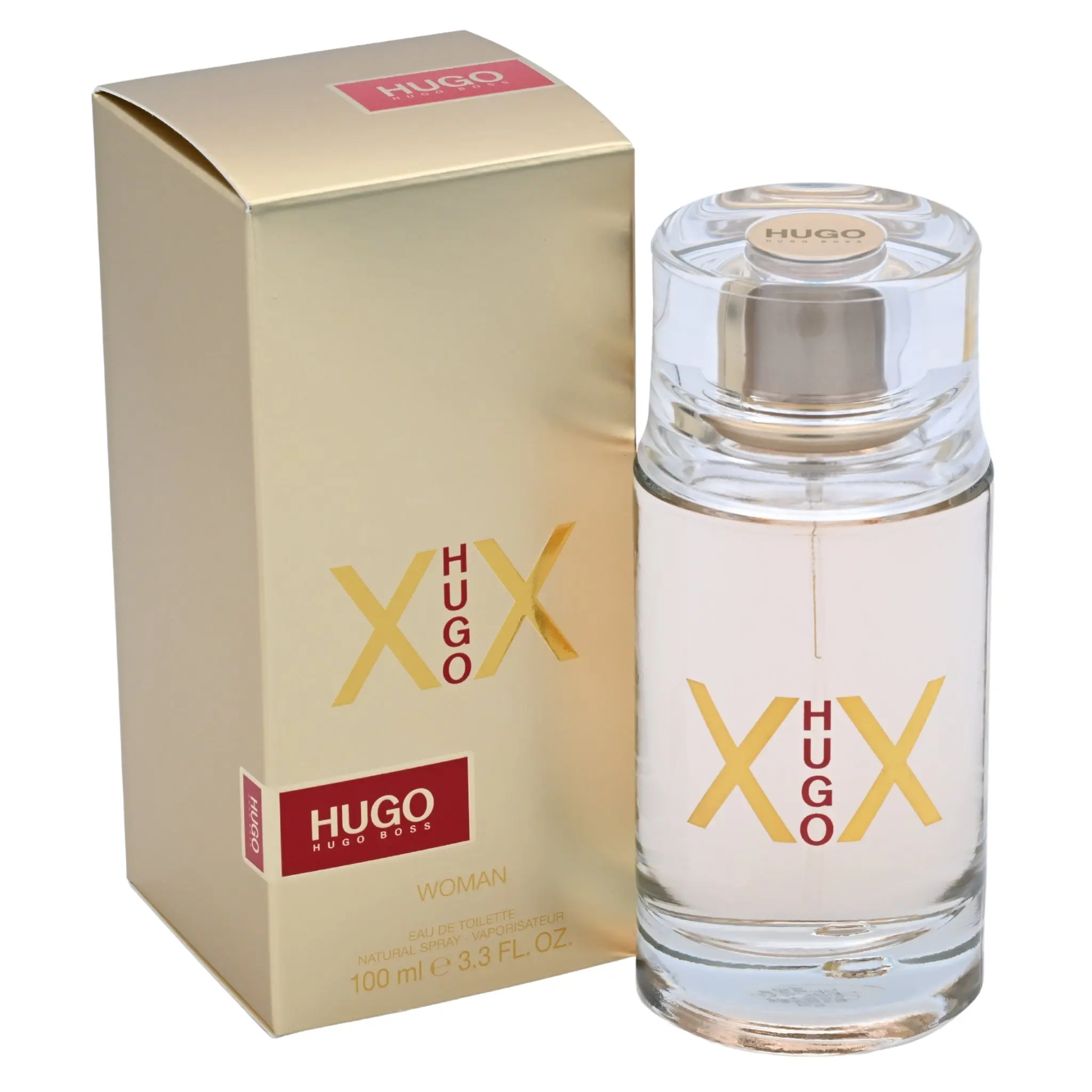HUGO BOSS Hugo XX Vibrant Women's EDT Fragrance - 3.4 fl oz Full-Size Citrus-Scented Perfume with Mandarin Top Note, Jasmine Rose Fruity Floral Signature Scent, Everyday Fragrance for Confident Aura, New in Box