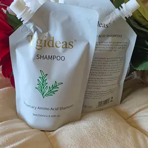 【 Buy 1-Get 1 Free!】Tgideas Anti-Hair Fall Hair Loss Treatment Shampoo Oil Control Anti Dandruff Haircare Rosemary Zinc PCA Help Hair Growth Amino Acid Hydrolyzed Protein Repair Reduce Hair Loss Scalp Cleanser Conditioner 250ML Gentle Smoother