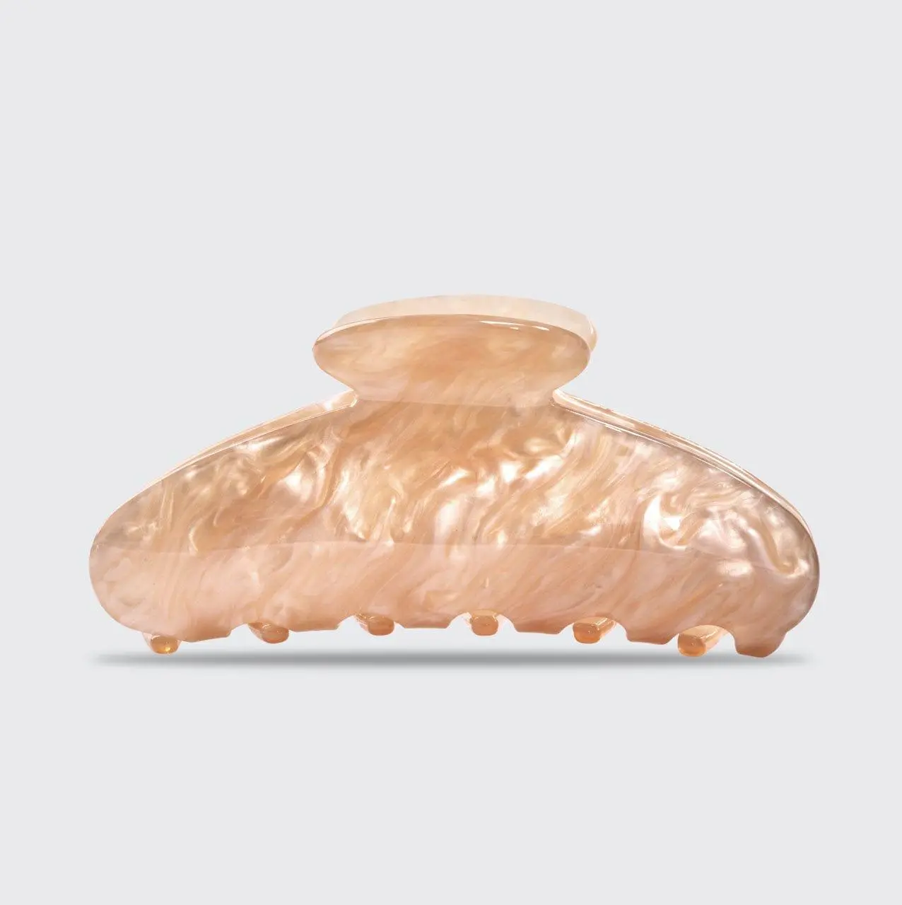 Recycled Plastic Marble Claw Clip - Blonde