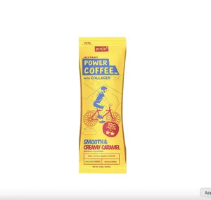 Projo Instant Power Coffee with Collagen - Smooth & Creamy Caramel Beverage Natural
