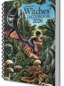Llewellyn’s 2026 Witches’ Datebook – Daily Planner & Magical Calendar with Lunar Phases, Sabbats & Astrology | Witchy Organizer 2026